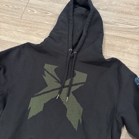 Excision Electric Forest 2024 Hoodie Black EDM Rave Festival Bass Music unisex M - Picture 2 of 4